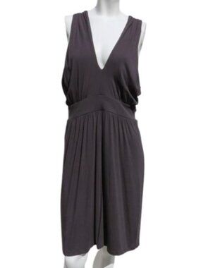 LOFT Peat Grey Stretch Knit Sundress - NWT